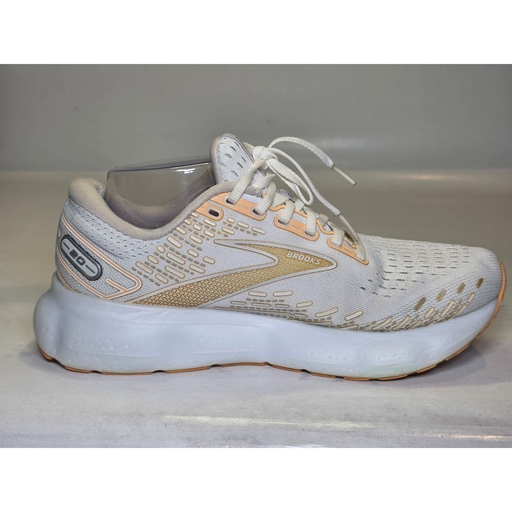 Brooks‎ Glycerin 20 Women's Sneakers Size 9.5 White Ivory Athletic Running Shoes - Picture 5 of 13